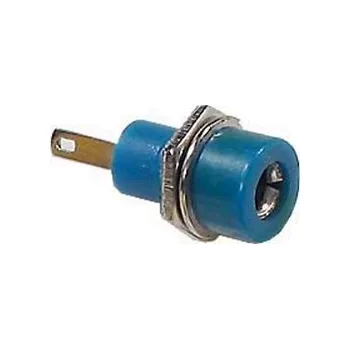 Příslušenství k měřicímu přístroji zdířka pro banánek modrá