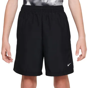Dětská móda Dětské sportovní kraťasy Nike B NK DF MULTI WVN SHORT černé DX5382-010 - M | UK 10,5 | US 11,5