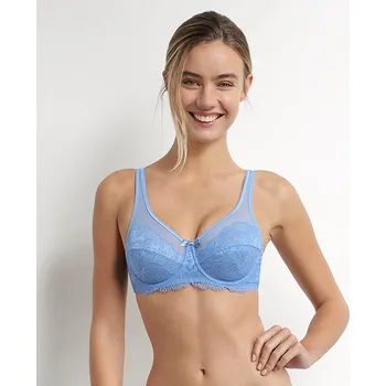Podprsenka DIM GENEROUS ESSENTIEL UNDERWIRE BRA DI0008H4 světle modrá 90 D