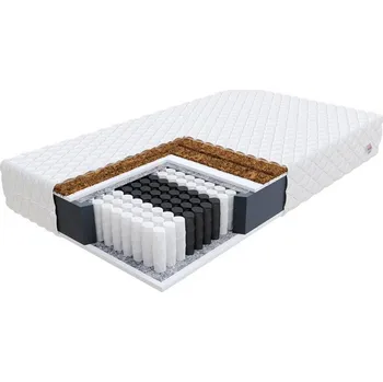 Matrace Taštičková matrace GRADO MAX JERSEY 160x200 cm s KOKOSEM 24 cm