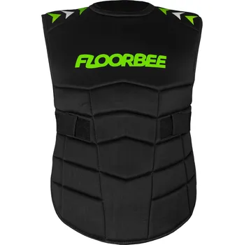 Florbalový dres FLOORBEE Guard Brankářská florbalová vesta L / XL, černá / bílá