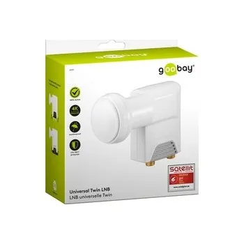 Satelitní konvertor LNB Twin Goobay 0,1dB