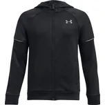Dětská sportovní rozepínací mikina Under Armour AF STORM FZ HOODIE K černá 1379285-001 - YXS | UK 12 | US 12,5