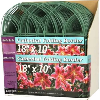 Pletivo M.A.T. Group Plůtek zahradní kovový 45 cm x 3 m - zelený