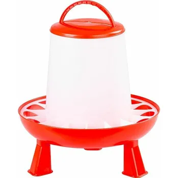 krmítko pro hospodářská zvířata Krmítko pro drůbež Goodfarm 9kg, plast, s nožičkami