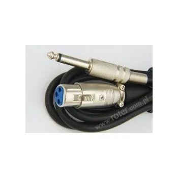 Audio kabel kabel JACK 6.3 mono.V-XLR Z 1.5m