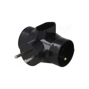 Elektrická zásuvka R-21/BK