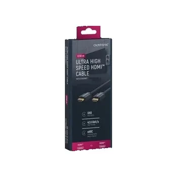 Video kabel CICKTRONIC HDMI 2.1 8K 60Hz kabel 0,5m