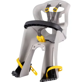 cyklosedačka sedačka BELLELLI TATOO PLUS přední světle šedá