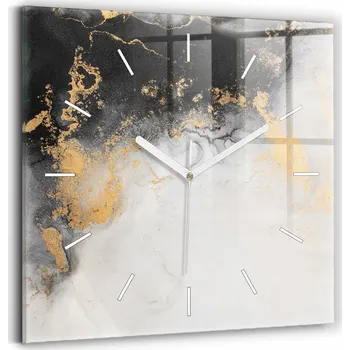 Hodiny Nástěnné hodiny Wallfluent bílé 30 cm