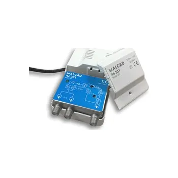 Příjem digitálního pozemního vysílání Alcad AI-231 širokopásmový zesilovač 47-862 28dB