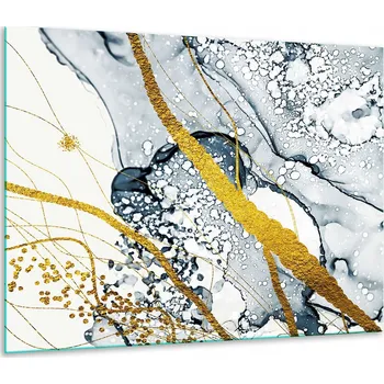 Obraz SKLENĚNÁ OCHRANNÁ DESKA NA SPORÁK 60X52 MARMOR