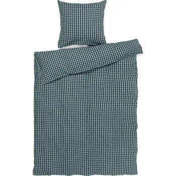 Povlečení Juna, Povlečení Bæk & Bølge s povlakem na polštář 60 x 63 cm 140 x 200 cm zeleno-modré - Formadore