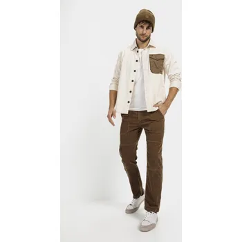 Pánské kalhoty KALHOTY CAMEL ACTIVE PANTS-RELAXED FIT SEPIA BROWN