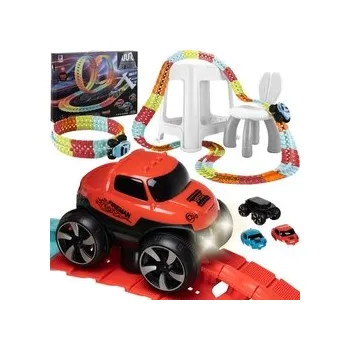 Závodní dráha - 193 dílků + auto 22461