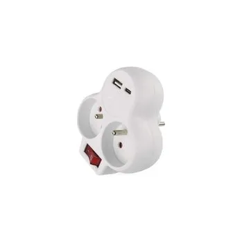 Elektrická zásuvka Zásuvka rozbočovací EMOS P0073