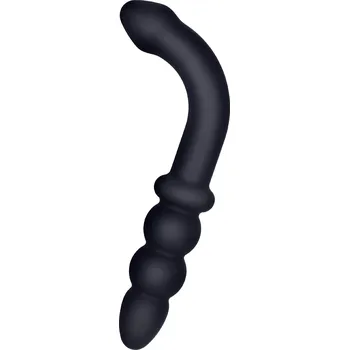 Dildo NMC Silicone Double Headed Plug 16.5cm Black