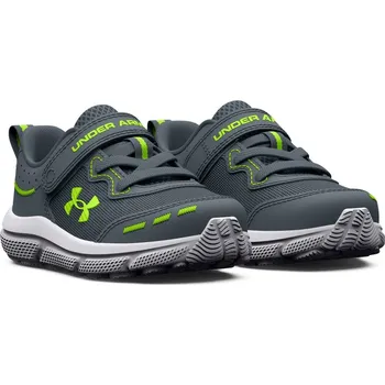 Pánská běžecká obuv Dětské běžecké boty Under Armour BINF ASSERT 10 AC K šedé 3026184-102 - EUR 22 | UK 5,5K | US 6C