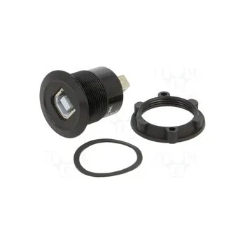 Elektrická zásuvka USB-03-BK