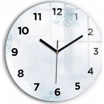 Hodiny Nástěnné hodiny Wallfluent šedé 60 cm