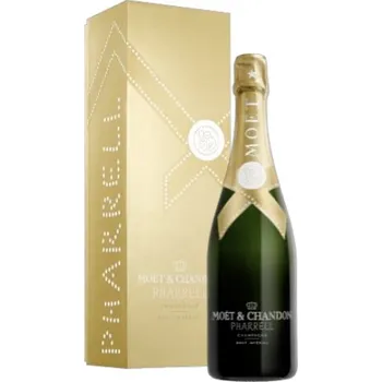 Moët & Chandon Impérial Brut Pharrell Williams zlatý 0,75 l + dárková krabičce