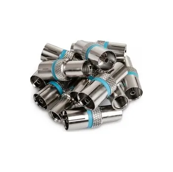 Elektrická zásuvka IEC zásuvka TV zásuvka TWISTED TV-IECF02 10 ks