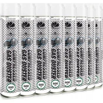 Čistící sada 8x AABCOOLING Home&Office Čisticí stlačený vzduch 600 ml (ID: 2982) STLAČENÝ VZDUCH