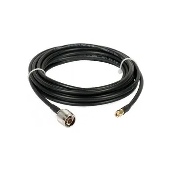 Anténní kabel Anténní kabel, zástrčka N, zástrčka SMA LMR240, 4 m
