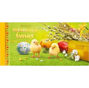 Obraz KARNET VÁNOČNÍ KARTIČKA Velikonoce + OBÁLKA 1 ks