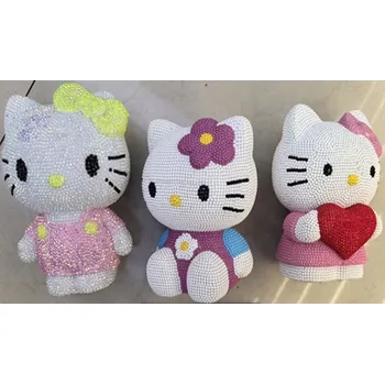 omalovánky Vinylová krabička 19 cm "Ozdobte si ji sami" - Hello Kitty 551396