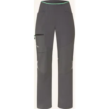 Salewa Dámské Softshellové Kalhoty Durastretch, tmavě šedá, 34
