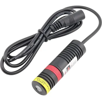 Laser na řezání Laserový modul červený 635nm, mřížka 10x10 50 mW