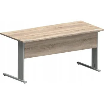 Psací stůl Obdélníkový psací stůl ODNOWA 160 x 70 x 74 cm, odstíny šedé