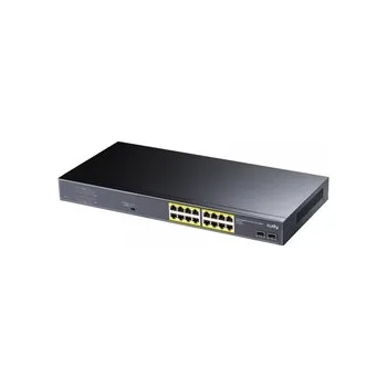 Switch SWITCH PoE+ GS1020PS2 16x Gigabit 200W SFP CCTV VL