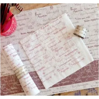 Papírový ubrousek Papírové prostírání 30 x 45 cm Buon Appetito (250&nbsp;ks)