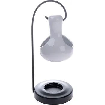 Aroma lampa Závěsná aromalampa bílá, 9 x 22 cm, pr. 9 cm