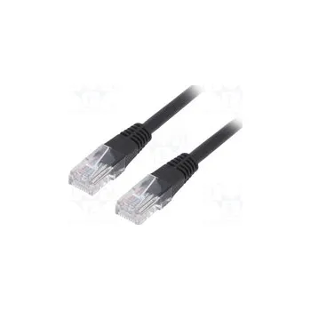 Síťový kabel PP12-0.25M/BK