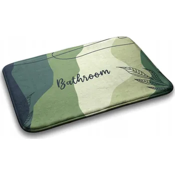 Koupelnová předložka Koupelnová předložka měkká Koberec Pastelově Zelená
