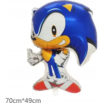 Balónek Fóliový balónek SONIC 70 x 49 cm
