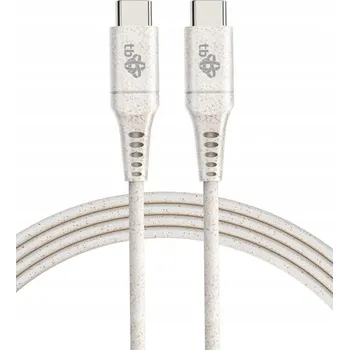 Datový kabel Kabel TB USB – USB typ C 1 m béžový