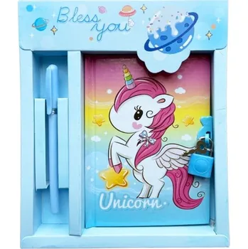 Zápisník Linkovaný zápisník A6 Jelly Pens 60 listů