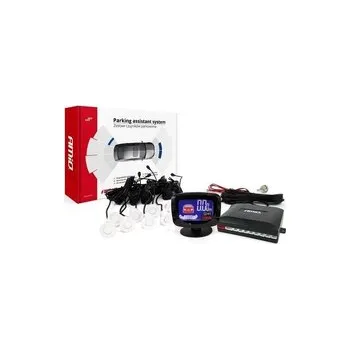 Parkovací asistent Parkovací senzory couvací LED-GRAF 8 bílé senzory