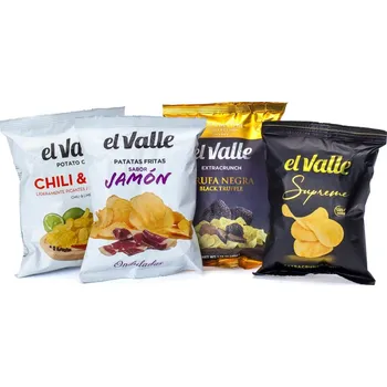 Chips El Valle Ochutnávková sada chipsů
