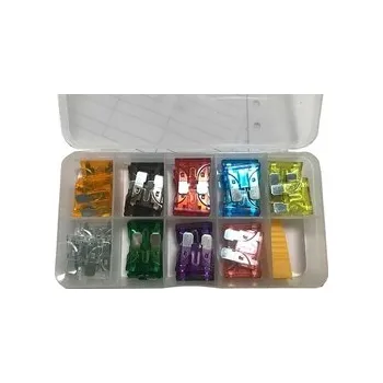 Napájecí kabel Sada autopojistek 19x12mm 5-40A, celkem 45ks