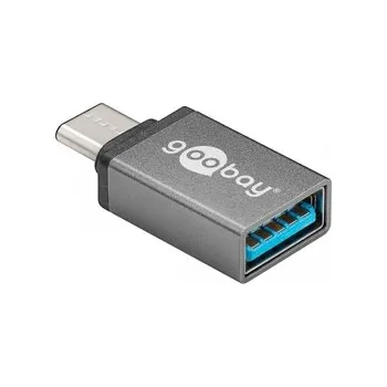 Datové redukce Goobay adaptér USB-C na USB 3.0, šedý