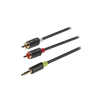 Audio kabel kabel 2xCINCH-JACK 3.5 stereo, 3m KONIG