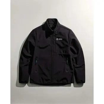 Volnočasová softshell bunda Mercedes AMG F1 černá - M