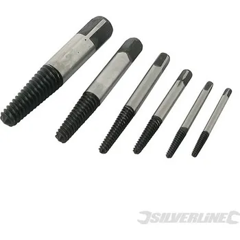 Auto-moto Silverline | Sada na odstraňování šroubů - 6 dílů - 3 - 25mm 969752