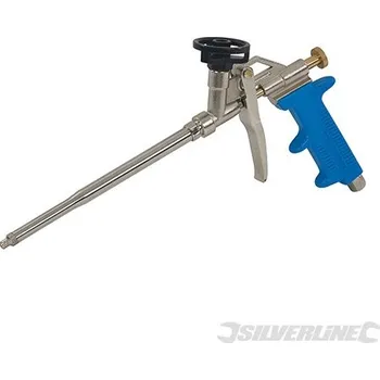 Vytlačovací pistole Silverline | Profi pistole na PU pěnu - 200mm 719812