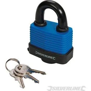 Visací zámek Silverline | Visací zámek odolný proti povětrnostním podmínkám - 60mm 598493
